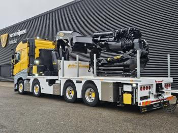 FH 540 8x4 / PALFINGER 165 TEC 7 + PJ300  / WINCH